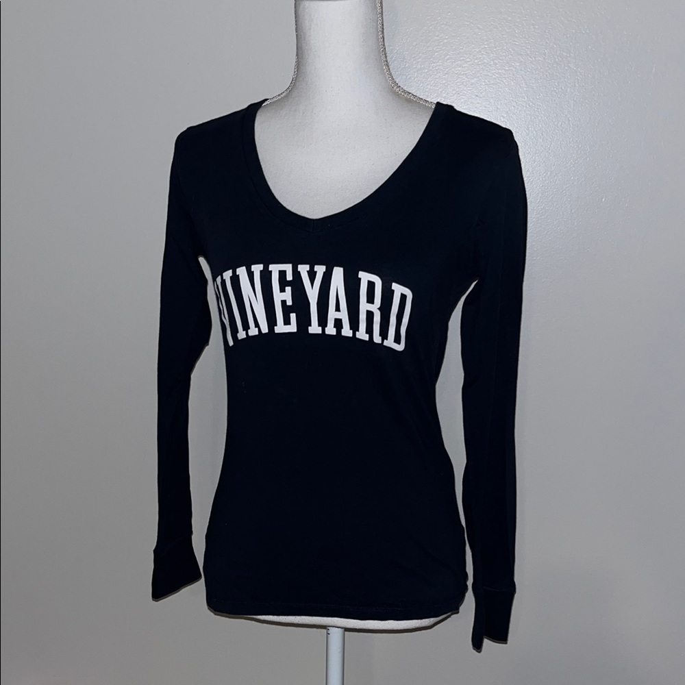 Champion Vineyard Women's Blue Long Sleeve Tee